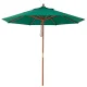 マーケットパラソル 2.7m グリーン (HO-5901) パラソル