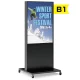 LED式ポスタースタンド PoSTAND(ポスタンド) ポスターサイズ:B1 (ADO-100NE-LED) B1