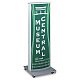 LED式電飾スタンド看板 ADO-800T-LED シルバー (ADO-800T-LED-S)　