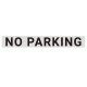 コーン用シール NO PARKING 黒文字 (64674-1B)