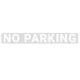 コーン用シール NO PARKING 白文字 (64674-1W) 白文字