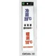 表示プレートH ドアサイン アクリル 240mm×60mm 表示:冷房・暖房 (CM246-10) 冷房・暖房
