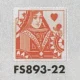 表示プレートH トイレ表示 ステンレス イラストトランプ 80mm角 表示:女性用 (FS893-22) 女性用