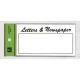表示プレートH 郵便受表示 80×150mm 表示:LETTERS＆Newspaper (HB159-3) LETTERS&Newspaper