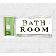 表示プレートH トイレ表示 アクリル 表示:BATH ROOM (バスルーム) (UP370-14)