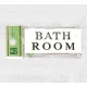表示プレートH トイレ表示 アクリル 表示:BATH ROOM (バスルーム) (UP370-14) BATH ROOM(バスルーム)