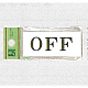 表示プレートH ドアサイン アクリル 表示:OFF (UP370-19)