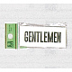 表示プレートH トイレ表示 アクリル 表示:GENTLEMEN (ジェントルマン) (UP370-3)