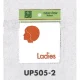 表示プレートH ピクトサイン トイレ表示 アクリル 表示:女性用 Ladies (UP505-2) 女性用 Ladies