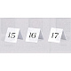 表示プレートH 卓上プレート アクリル 番号札 表示:1 (UP723-1)