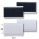 イージーマジックテープ 25×50 10セット入 カラー:ブラック (39397BLK) ブラック