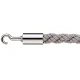 カラーロープ 25AC φ25×L1200 グレー  (22297CGY) グレー 