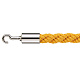 カラーロープ 25AC φ25×L1200 イエロー  (22297CYE)