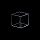 アクリルBOX 5面体(クリア)t=3mm 100角