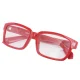 老眼鏡単品 強度+3.5 レッド (32423***) 強度+3.5 レッド