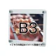 屋内専用ウォールメイキャップ B3 クリア(テーパー加工) (WTT-B3) B3 クリア(テーパー加工)