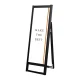 フラットオープンスタンド看板 A3縦縦(A1ハーフ)ロウ ブラック 片面 (BFOSK-A3TTLK) A3縦縦(A1ハーフ)ロウ ブラック 片面