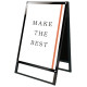 PSSK ポスター用スタンド看板 B1 ブラック/ブラック 両面 (BPSSK-B1RB) B1 ブラック/ブラック 両面
