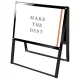 PSSK ポスター用スタンド看板 B2ヨコ ブラック/ブラック 両面 (BPSSK-B2YRB) B2ヨコ ブラック/ブラック 両面