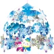 【2026年冬】2段センター なかよし雪だるま (No.040528) なかよし雪だるま