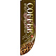 Rのぼり 棒袋仕様 表示:COFFEE 香り高いコーヒーをご用意しております (21308)