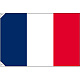 販促用国旗 フランス サイズ:小 (23674)