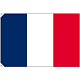 販促用国旗 フランス サイズ:大 (23675)