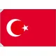 販促用国旗 トルコ サイズ:小 (23683) 小