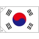 販促用国旗 韓国 サイズ:ミニ (23691) ミニ