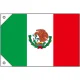 販促用国旗 メキシコ サイズ:ミニ (23730) ミニ