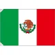 販促用国旗 メキシコ サイズ:小 (23731) ※受注生産品 小