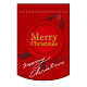 変形タペストリー Merry Christmas カラー:赤 (5876)