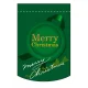 変形タペストリー Merry Christmas カラー:緑 (5877) 緑