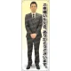ご来社いただき、ありがとうございます 男性(上着) 等身大バナー 素材:ポンジ(薄手生地) (62194) ポンジ(薄手生地)