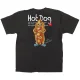 黒Tシャツ ホットドッグ キャラクター サイズ:XL (64163) XL