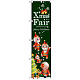 スマートのぼり旗 XmasFair (緑) ツリー (64724)