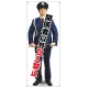 等身大バナー 関係者以外立入禁止 (受注生産品) 素材:ポンジ(薄手生地) (67911) ポンジ(薄手生地)