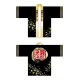 フルカラーハッピ 69844 決算SALE 黒地 (受注生産) 黒地
