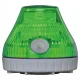 携帯型LED回転灯 ニコPOT カラー:緑 (VL08B-003DG) 緑