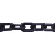 プラスチックチェーン NO.60 (細大) 黒 (22636BLK) 黒