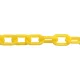 プラスチックチェーン NO.40 (細) 黄 (22637YLW) 黄