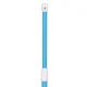 2.4mのぼり用ポール (のぼり竿) 水色 (61432SBL) スカイブルー