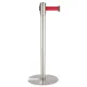 テラモト製 ベルトパーテーション Light レッド (SU6613002) レッド
