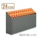 中型・小型 傘立 オブリークアーバンC 24本収納 (C24) カラー:グリーン (UB-285-224-1) 24本収納 グリーン