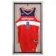 ユニフォーム額 バスケットボール用ユニフォームケース 片面 (受注生産品) シルバー グレー UVアクリル (basket_uni_case(si_gr_uv)) シルバー グレー UVアクリル