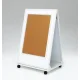 ポスタースタンド 2393 屋内用 両面 ホワイト A1 (2393-W-A1) ホワイト A1