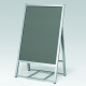ポスタースタンド 2811 屋外用 片面 シルバー A1 (2811-C-A1) 片面 シルバー A1