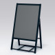 ポスタースタンド 2812 屋外用 片面 ブラック B2 (2812-K-B2) 片面 ブラック B2