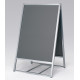 ポスタースタンド2813 屋外用 両面 シルバー B1 (2813-C-B1) 両面 シルバー B1