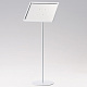 フロアスタンド 2835 屋内用 ホワイト A3 (2835-W-A3) ホワイト A3